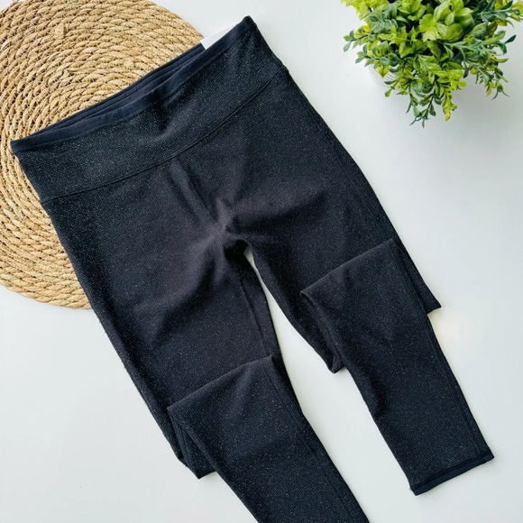 AERIE Chill Play Move Glitter Leggings Size Medium NWT - Picture 3 of 10